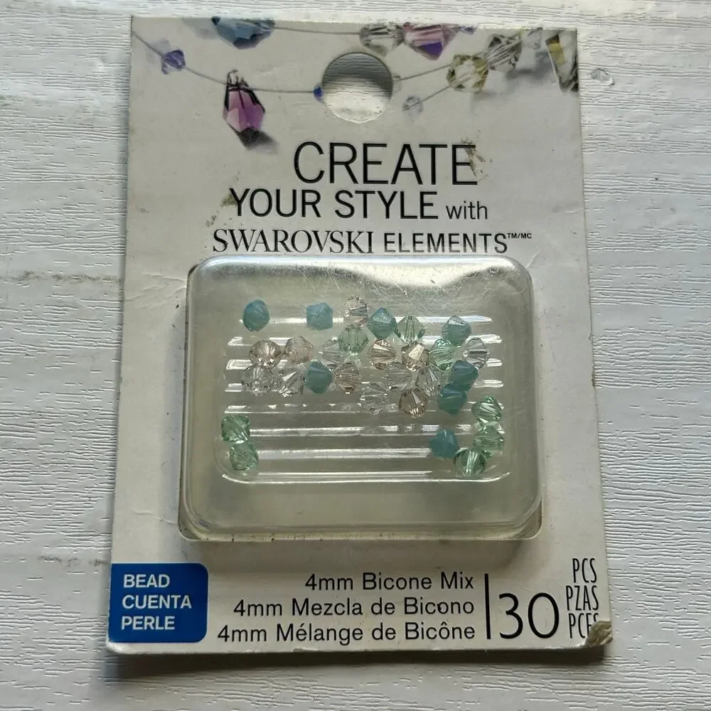 EK Success Swarovski Crystal Bead Mix Lot NOS Create Your Style